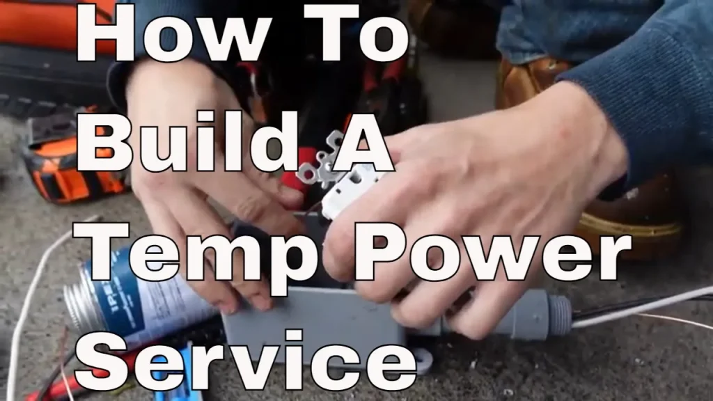 Temp Power For Construction