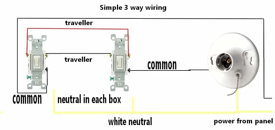 how to wire a 3 way switch