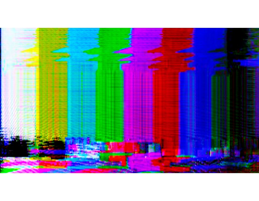Colorful Tv Static